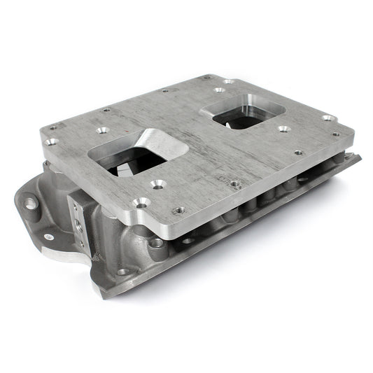 Speedmaster PCE149.1016 Fits Ford 302 351C Cleveland 3V 4V W/Tongues Intake Manifold For 6-71 8-71 Blower