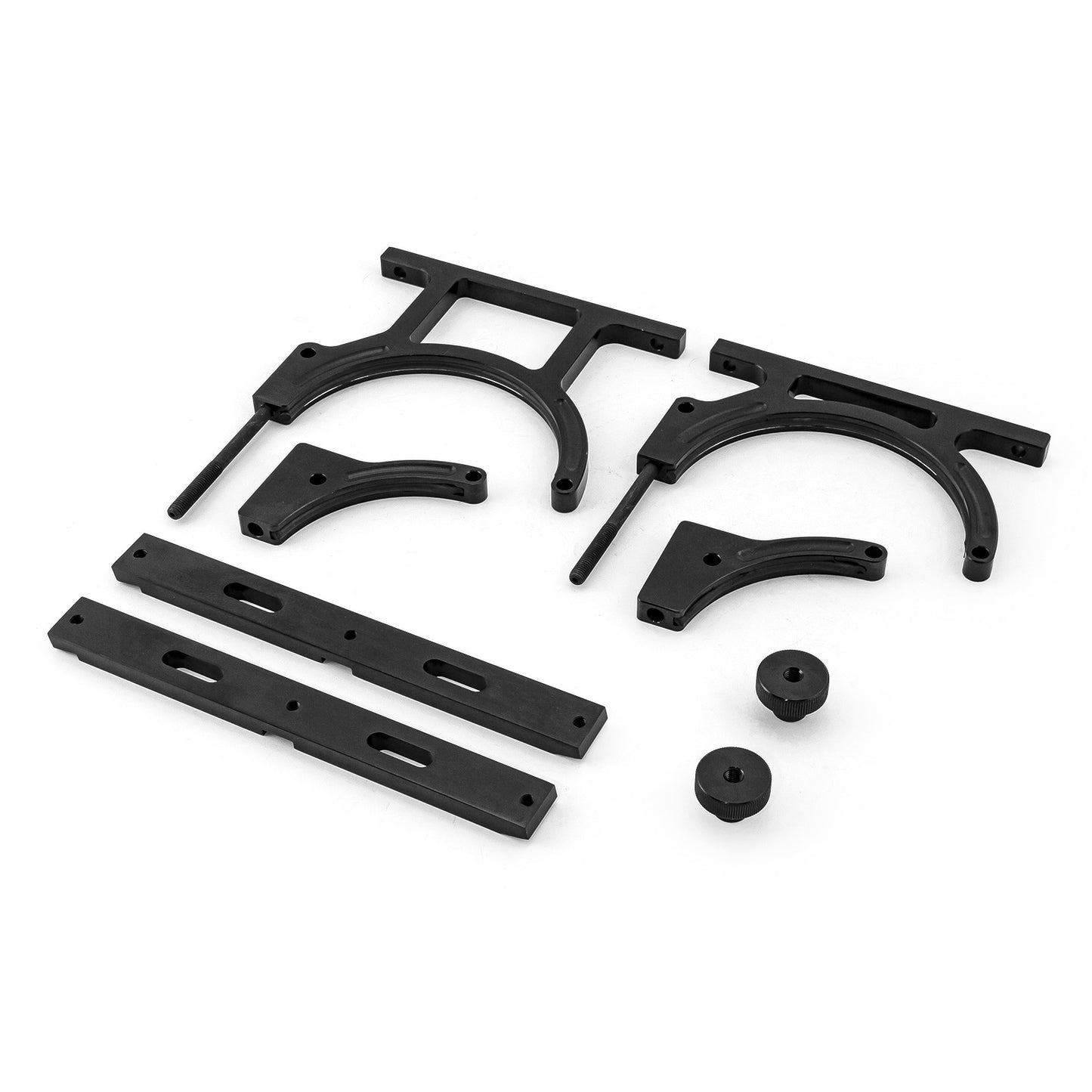 Speedmaster PCE150.1003 Nitrous Oxide Nos Black Billet Aluminum Single Bottle Holder Bracket [Black]