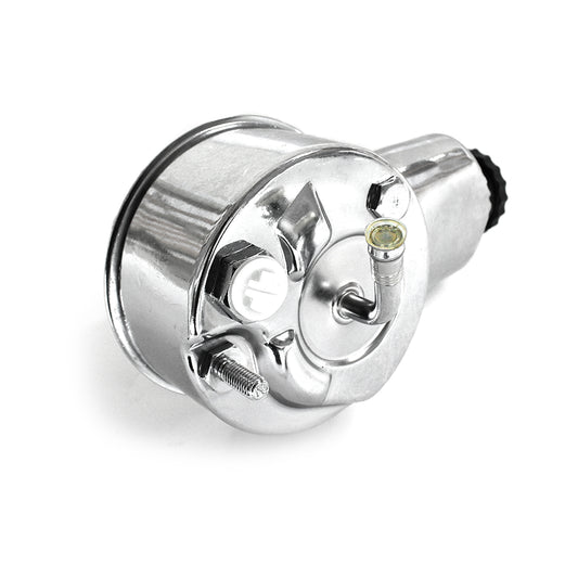 Speedmaster PCE172.1002 Fits Chevy Gm 1963-74 Saginaw Power Steering Pump Chrome (Keyway Included)