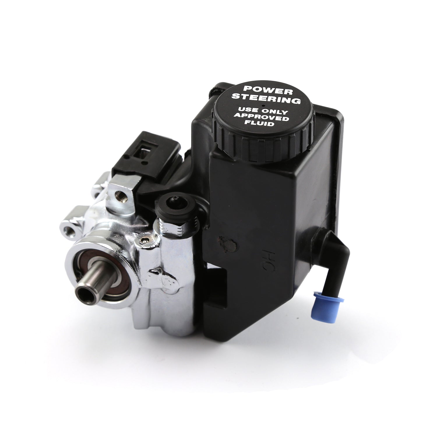 Speedmaster PCE172.1005 Fits Chevy Gm 1980-01 Saginaw Tc Type 2 Power Steering Pump W/ Reservoir Chrome