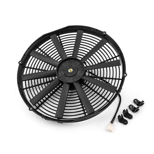 Speedmaster PCE185.1010 16" Reversable 12V Radiator Electric Thermo Fan - Big Motor
