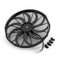 Speedmaster PCE185.1014 16" Reversable 12V 'S' Blade Radiator Electric Thermo Fan - Big Motor