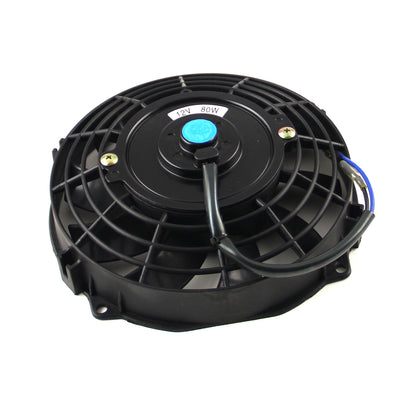 Speedmaster PCE185.1018 8" Reversable 12V 'S' Blade Radiator Electric Thermo Fan