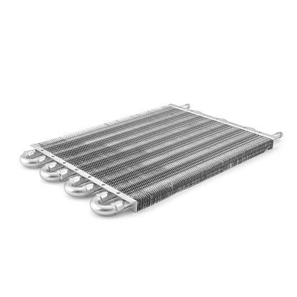 Speedmaster PCE186.1017 Transmission Tube And Fin Fluid Oil Cooler 15.5" X 10" W/ Mounting Hardware