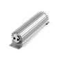 Speedmaster PCE186.1018 10" Silver Anodized Dual Pass Transmission Oil Cooler With Fittings