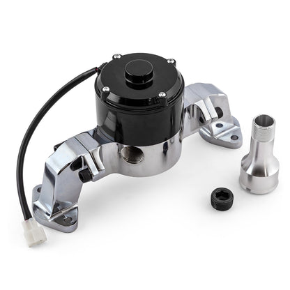 Speedmaster PCE194.1004 Fits Chevy BBC 454 35+ Gpm Electric Water Pump [Chrome]