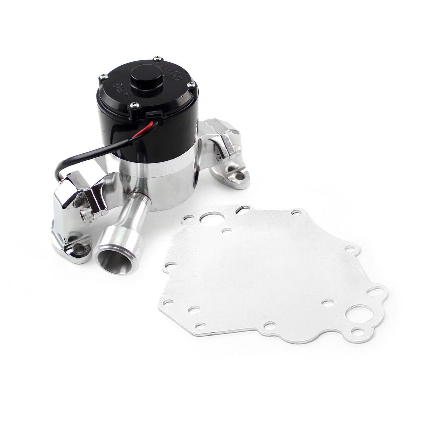 Speedmaster PCE194.1010 Fits Ford 302 351C Cleveland 35+ Gpm Electric Water Pump Chrome & Plate