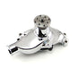 Speedmaster PCE195.1001.03 Fits Chevy SBC 350 High Volume Aluminum Short Water Pump W/o Heater Port [Chrome]
