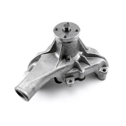 Speedmaster PCE195.1009 Fits Chevy SBC 350 Late High Volume Aluminum Long Reverse Rotation Water Pump Satin