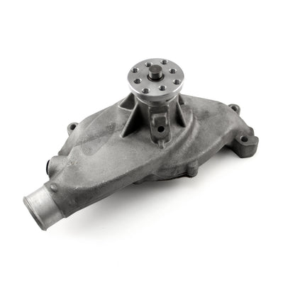 Speedmaster PCE195.1034 Fits Chevy BBC 454 High Volume Aluminum Short Water Pump Satin Reverse Rotation