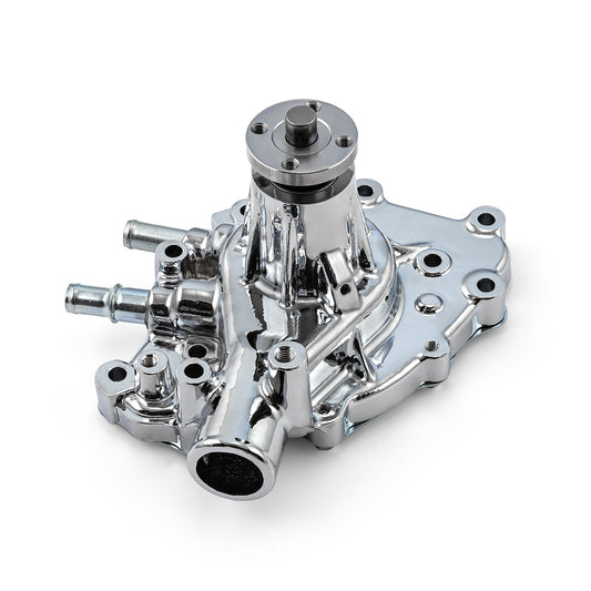 Speedmaster PCE195.1017.03 Fits Ford SB 289 302 351 Windsor High Volume Aluminum Passenger Side Water Pump Chrome