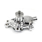 Speedmaster PCE195.1083.03 Fits Chevy SBC 350 High Volume Aluminum Short Water Pump With Heater Port [Chrome]