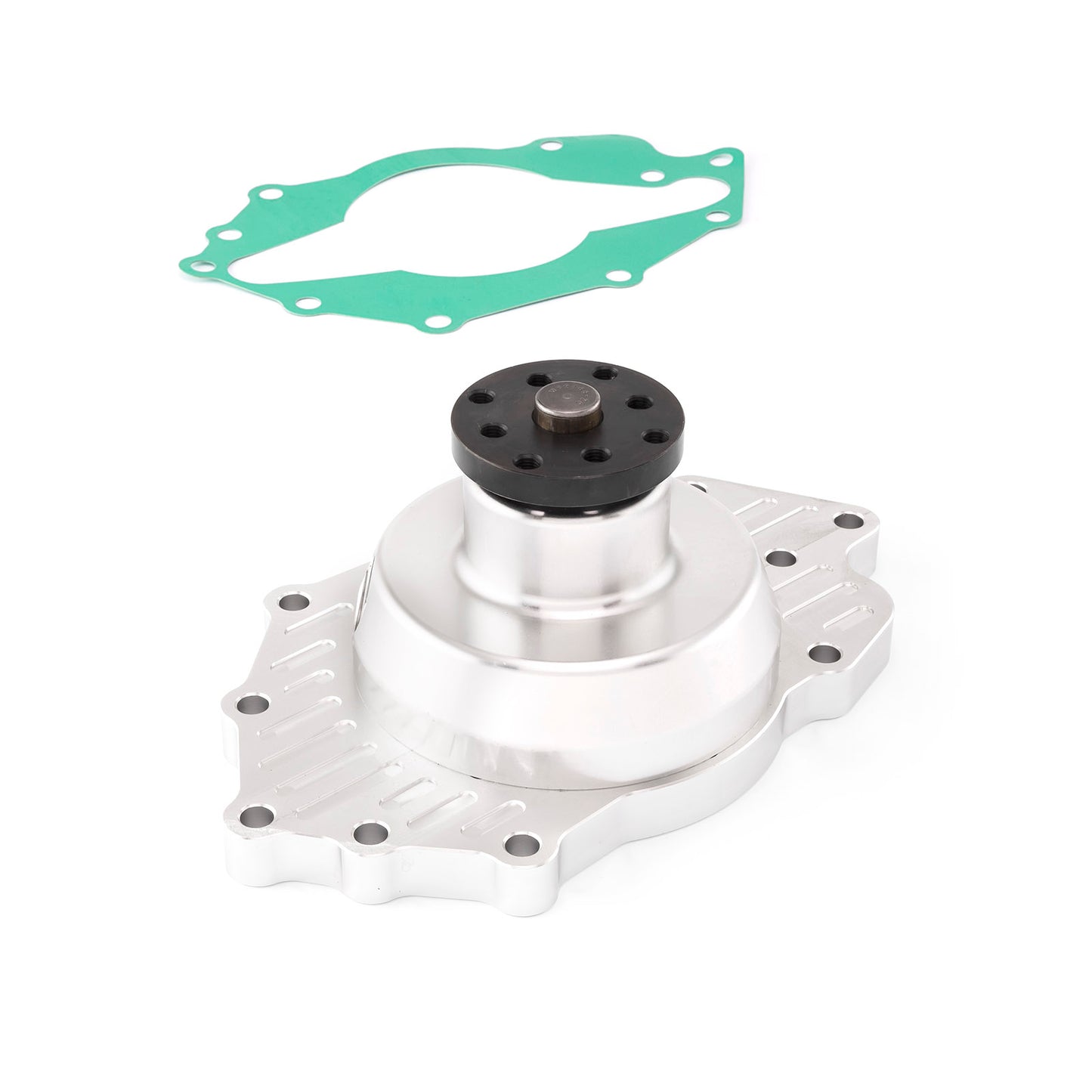 Speedmaster PCE195.1119 Fits Ford 302 351C Cleveland Straight Impeller Billet Aluminum Slimline Water Pump