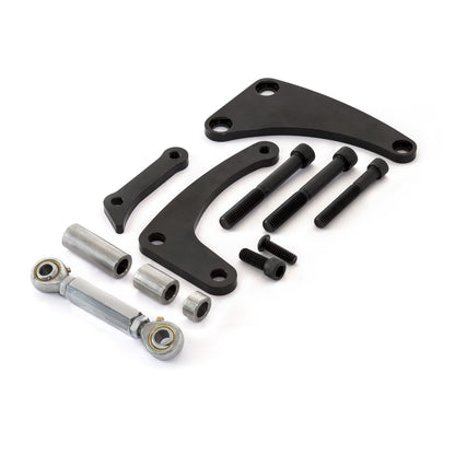 Speedmaster PCE232.1030.02 Fits Chevy SBC 350 Short Water Pump Swp Aluminum Alternator Bracket Kit Black