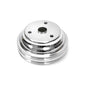 Speedmaster PCE239.1010 Fits Chevy SBC 350 Billet Aluminum Long Water Pump Lwp 2 Groove Crank Pulley