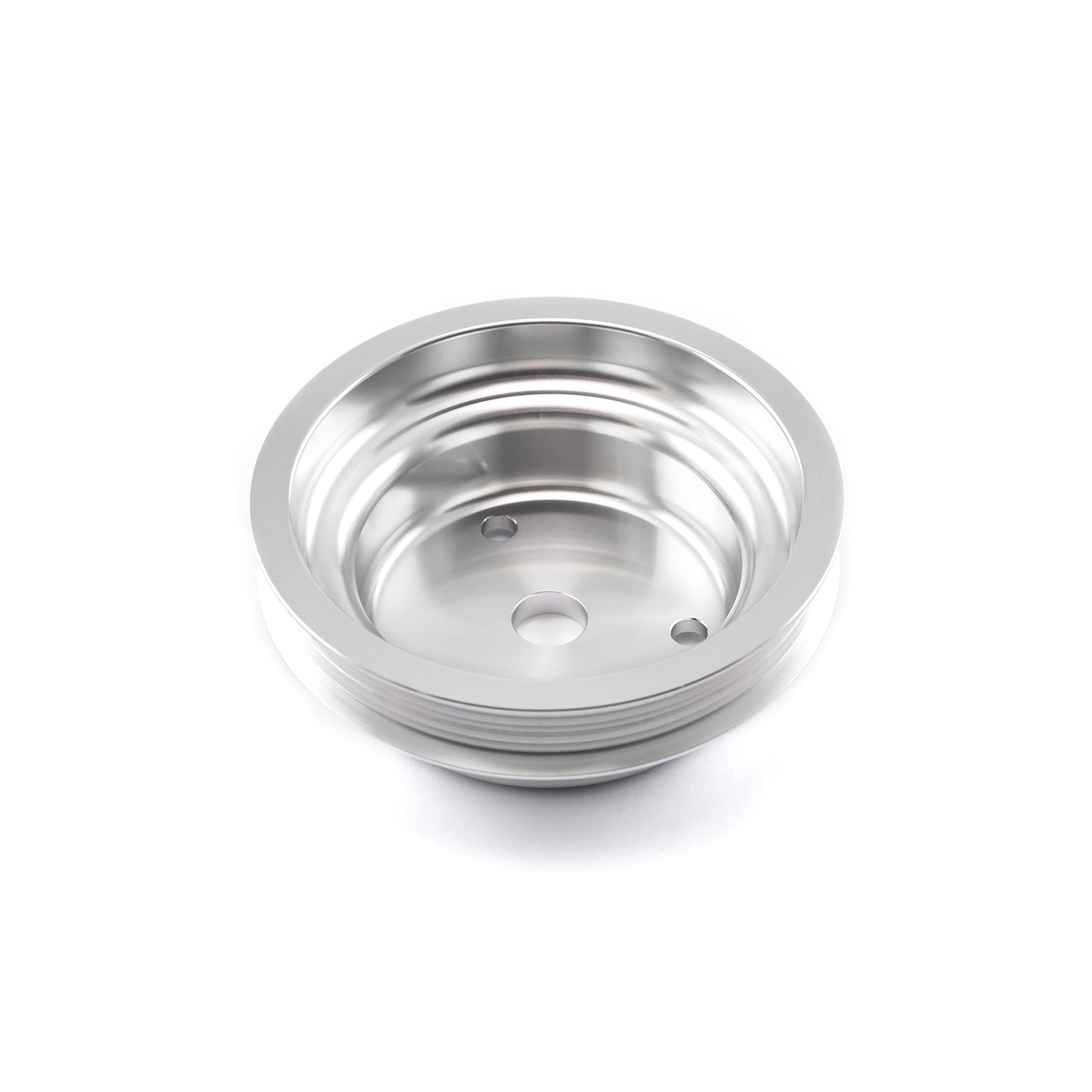 Speedmaster PCE239.1025 Fits Chevy SBC Billet Aluminum Short Water Pump SWP Serpentine Pulley
