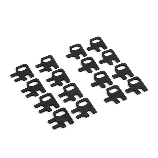 Speedmaster PCE251.1005 Fits Chevy SBC 350 Flat Guide Plates (5/16" Pushrod - 7/16" Stud Hole - 2 Piece Adj)