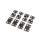 Speedmaster PCE251.1014 Fits Ford SB 289 302 351 Windsor Flat Guide Plates (5/16" P/Rod- 7/16" S/H - 2Pc Adj)