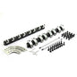Speedmaster PCE261.1130 Fits Chevy GM LS1 / LS6 1.7 Ratio Aluminum Shaft Rocker Arms Set (with Hardware)
