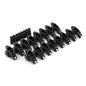Speedmaster PCE261.1188 Fits Ford SB 302 351w 1.6 Ratio 7/16" Ultra Black Chromoly Roller Rocker Arms Set
