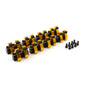 Speedmaster PCE261.1101 Fits Chevy SBC 350 1.6 Aluminum Shaft Mount Roller Rocker Arm Set .160 Int. Offset
