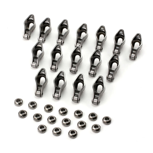 Speedmaster PCE261.1054 Fits Ford SB 289 302 351 Windsor 1.7 3/8" Steel Roller Tip Rocker Arm Set