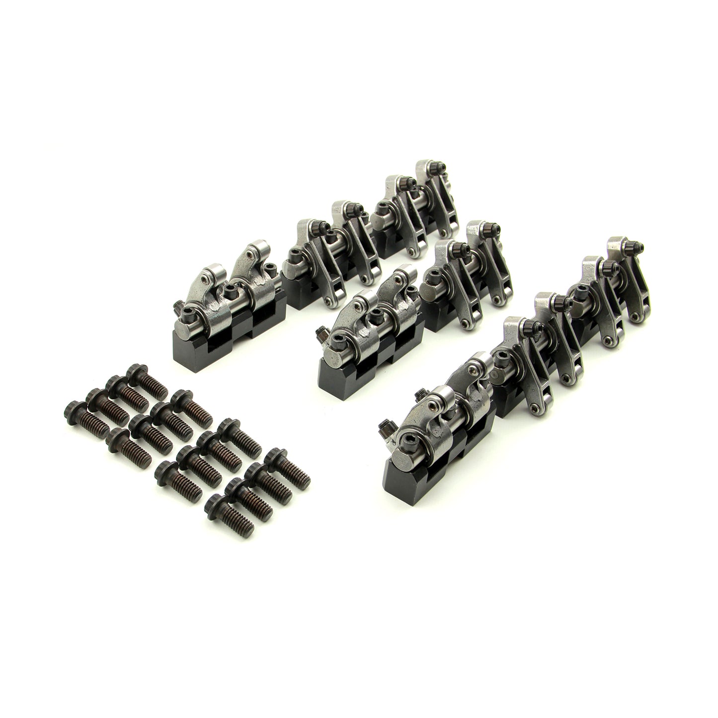 Speedmaster PCE261.1111 Fits Ford SB 289 302 351 Windsor Stainless Steel 1.6 Ratio Shaft Mount Roller Rockers