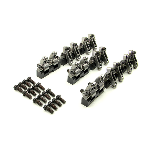 Speedmaster PCE261.1114 Fits Ford SB 289 302 351 Windsor Shaft 1.7 Zero Offset Stainless Steel Rocker Arms