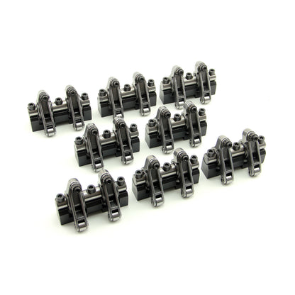Speedmaster PCE261.1111 Fits Ford SB 289 302 351 Windsor Stainless Steel 1.6 Ratio Shaft Mount Roller Rockers