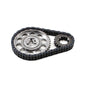 Speedmaster PCE264.1004 Fits Chevy SBC 350 Late Double Roller 9 Keyway Billet Steel Timing Chain Kit(Brs/Brg)