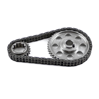 Speedmaster PCE264.1012 Fits Ford 429 460 Double Roller 9 Keyway Billet Steel Timing Chain Kit (Brs/Brg)