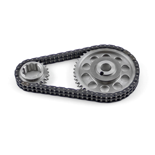Speedmaster PCE264.1015 Fits Ford 429 460 Double Roller 9 Keyway Billet Steel Timing Chain Kit (Tor/Brg)