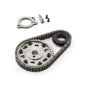 Speedmaster PCE264.1025 Fits Ford SB 289 302 Double Roller 2pc Adj Billet Steel Timing Chain Kit