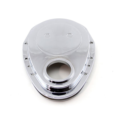 Speedmaster PCE265.1009 Fits Chevy SBC 350 Aluminum Timing Chain Cover Chrome