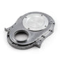 Speedmaster PCE265.1021 Fits Chevy BBC 454 Gen 1-4 2-Piece Aluminum Timing Chain Cover W/ Inspection Plate