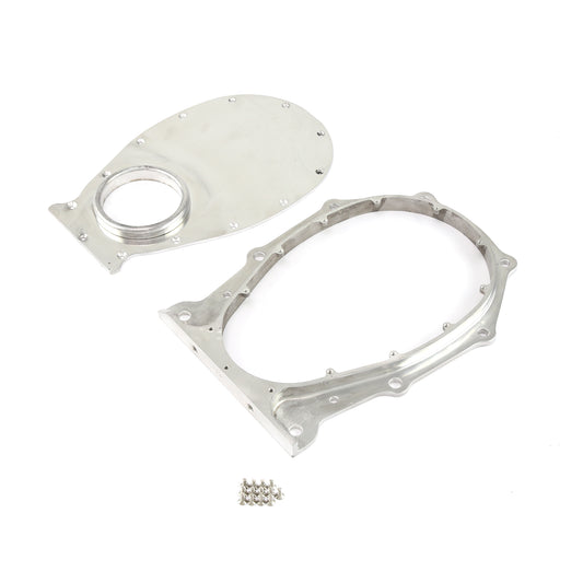 Speedmaster PCE265.1037 Fits Mopar Fits Chrysler BB 383 440 Aluminum Removable Cam Plate Timing Chain Cover