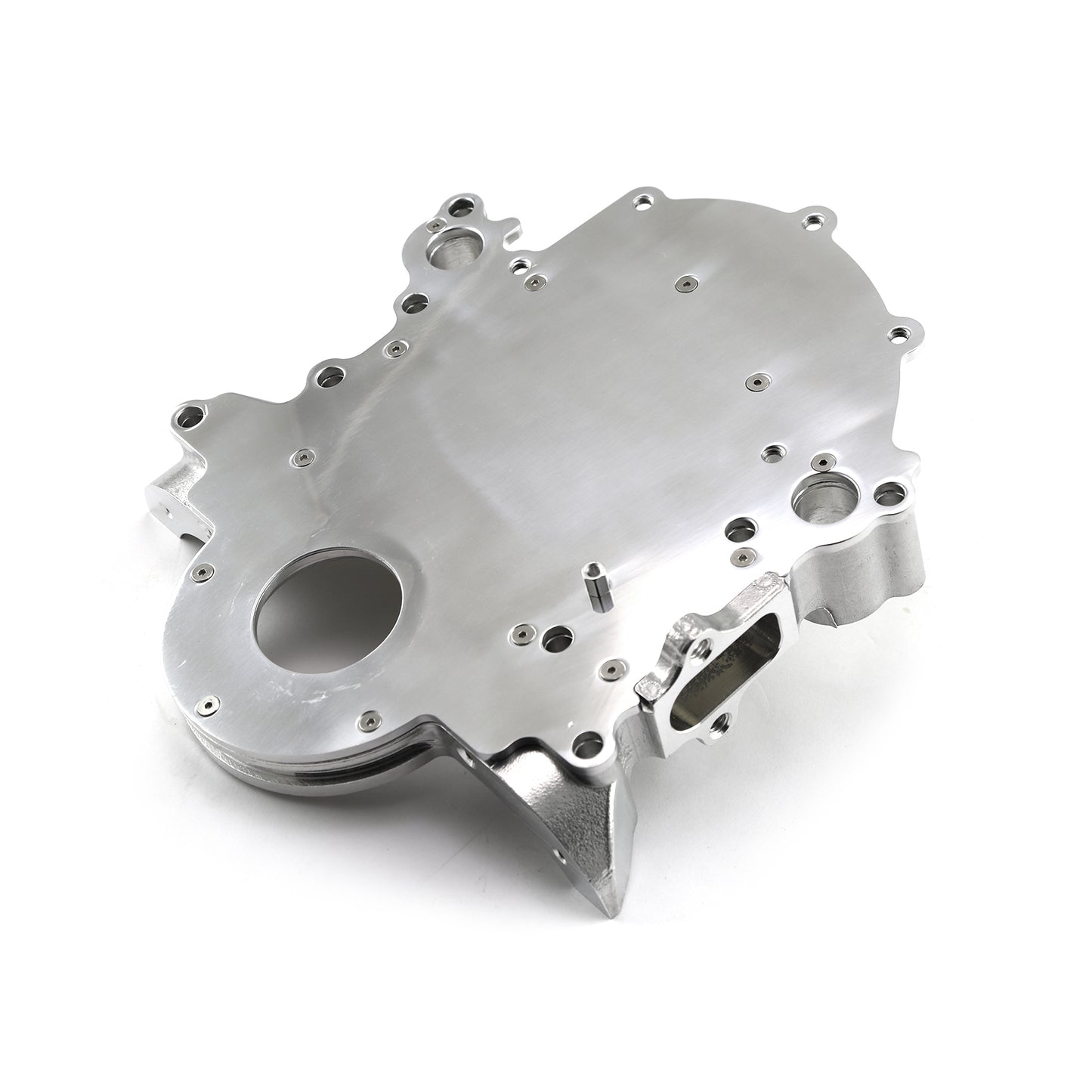 Speedmaster PCE265.1045 Fits Ford SB 289 302 351 Windsor 5.0L 1968-99 2pc Billet Aluminum Timing Chain Cover
