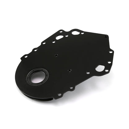 Speedmaster PCE265.1053 Fits Ford 302 351C Cleveland Black Aluminum Timing Cover With Seal