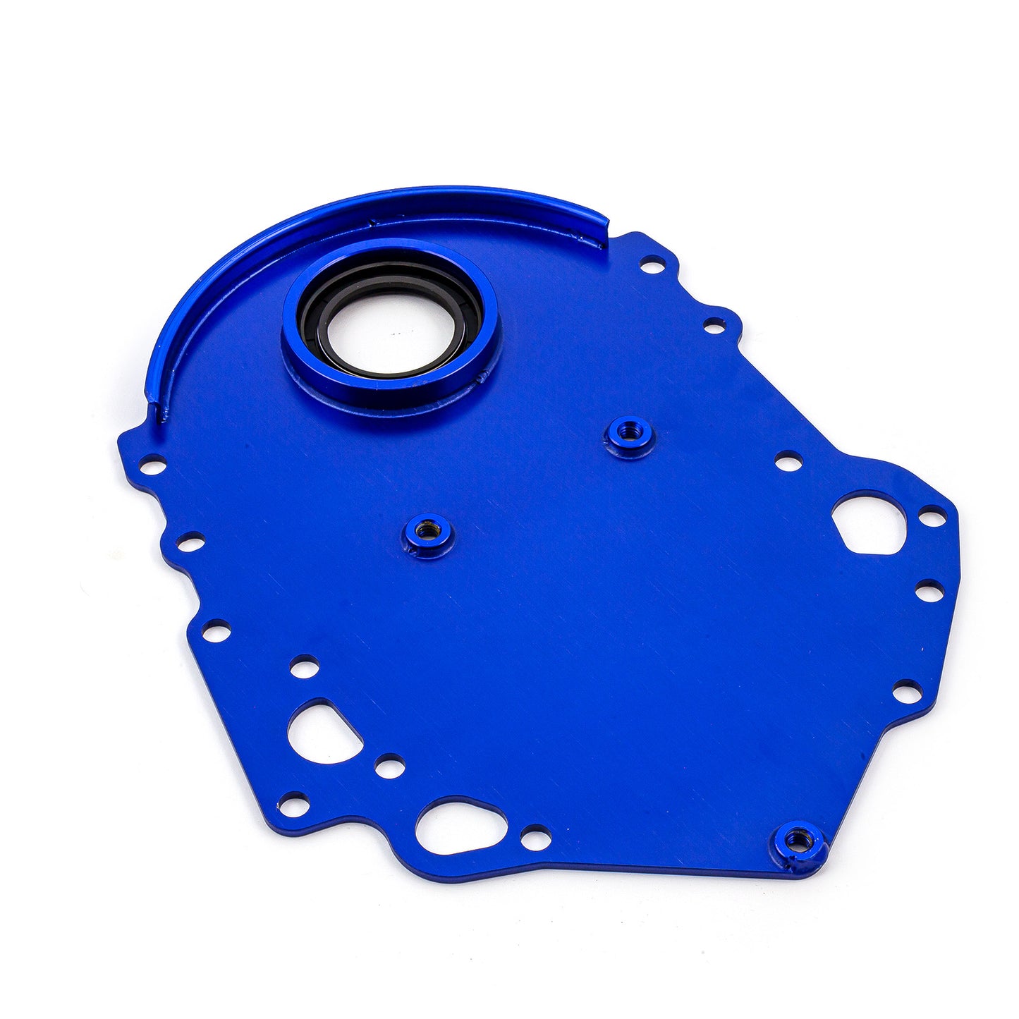 Speedmaster PCE265.1056 Fits Ford 302 351C Cleveland Blue Aluminum Timing Cover With Seal