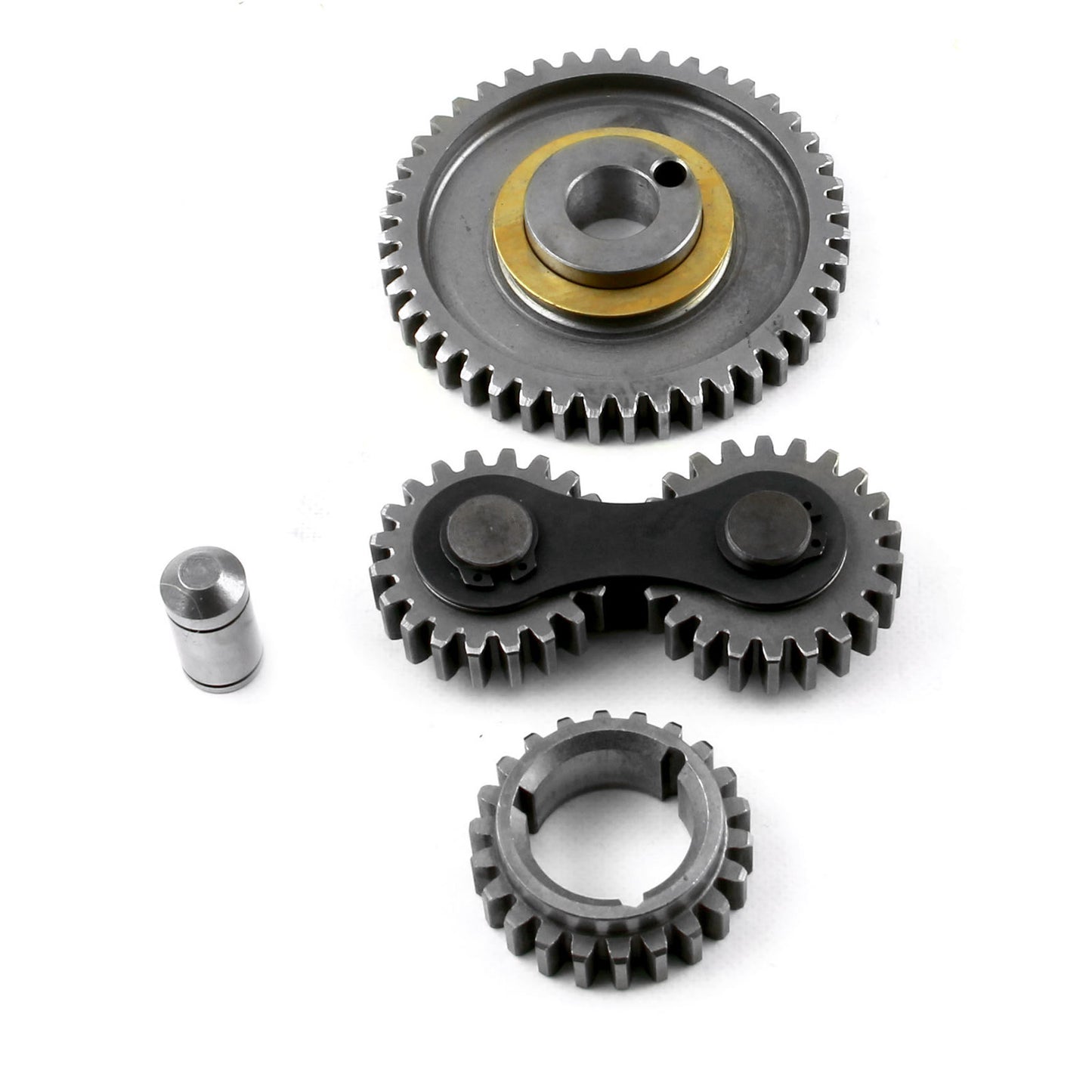 Speedmaster PCE267.1004 Fits Ford SB 289 302 351 Windsor Dual Idler Noisey Timing Gear Drive Set
