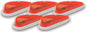 Hi-Five Cab Roof Lights Red Teardrop - 20215