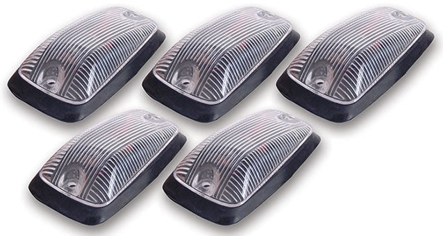 Hi-Five Cab Roof Lights Clear 5 Light Kit - 20220C