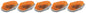 Cab Roof Lights Amber 80-98 Ford P/U Non LED - 20225