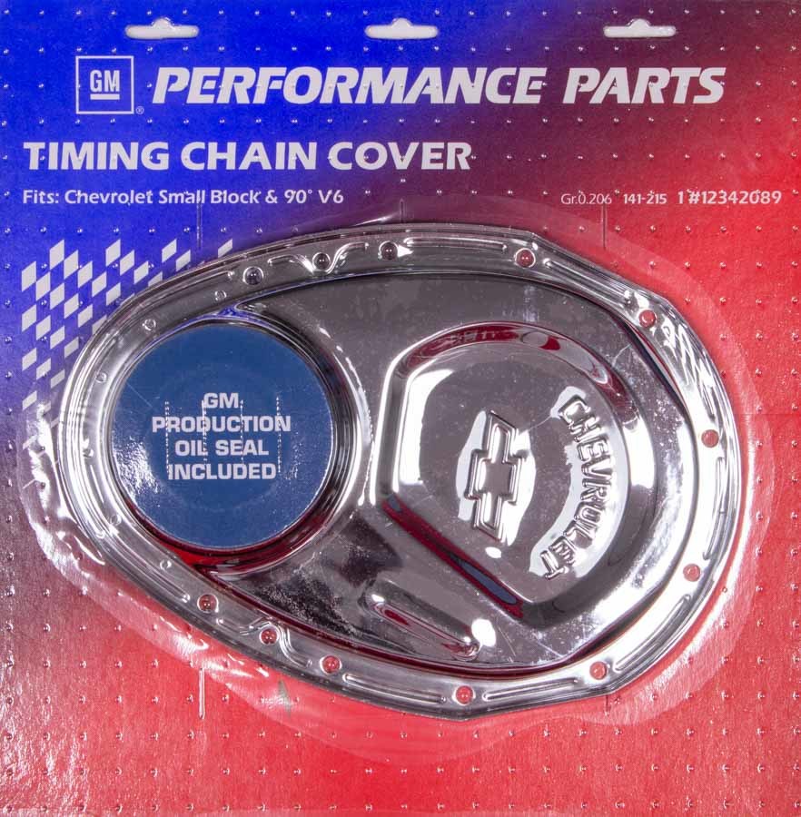 69-91 SBC Chrome Timing Cover - 141215