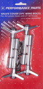 Chrome Bowtie V/C Wing Nuts 4pcs - 141600
