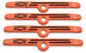 Valve Cover Hold-Downs - Orange 4pcs. - 141782