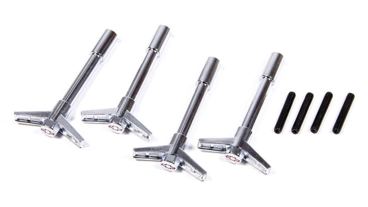 Street Chrome V/C Wing Nuts 4pcs - 141902