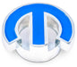 Mopar Deluxe Air Cleaner Nut Chrome w/Blue Emblem - 440337