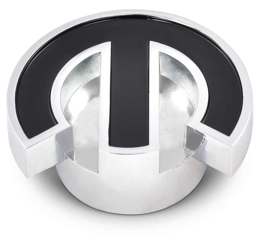 Mopar Deluxe Air Cleaner Nut Chrome w/Blk Emblem - 440338