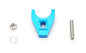 Chevy V8 Billet Dist. Clamp - Blue - 66986